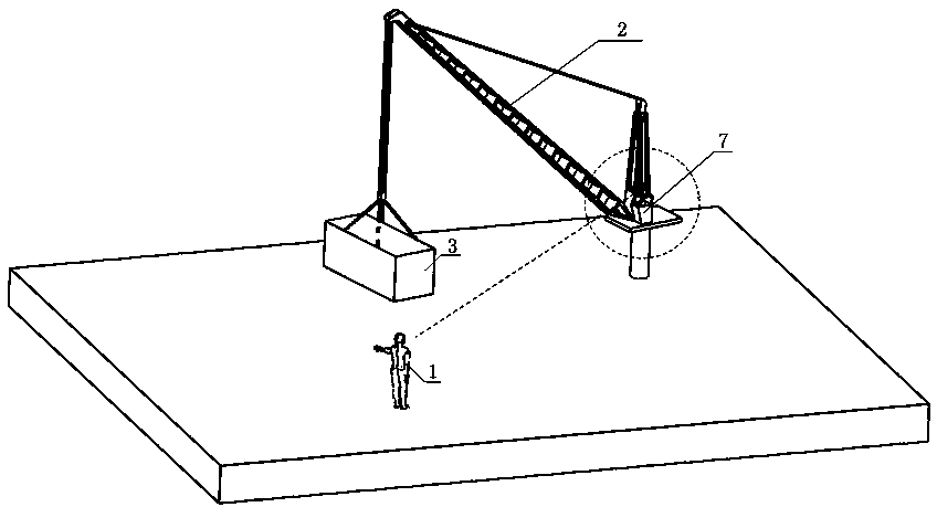 Crane intelligent lifting system based on limb motion recognition