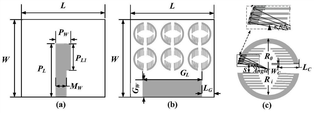 A Planar Monopole Antenna Loaded with a Semicircular Comb Nested Structural Element Array