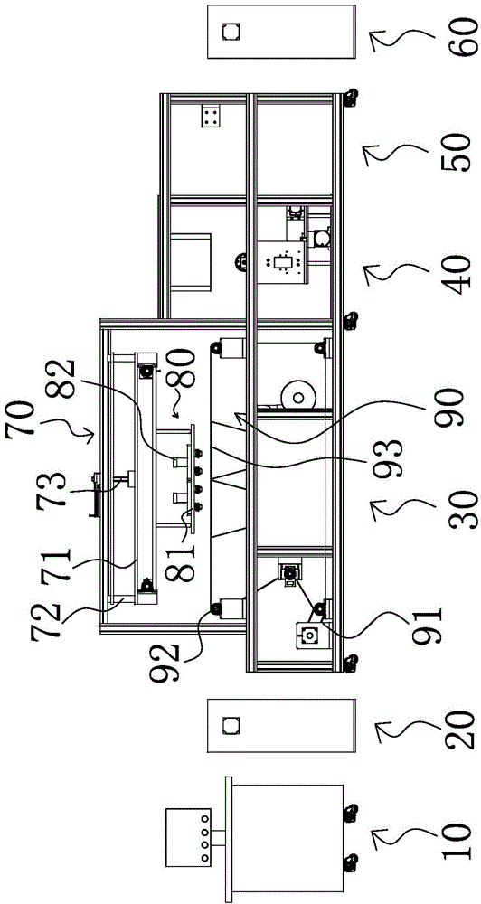 Automatic efficient melt electrostatic spinning device