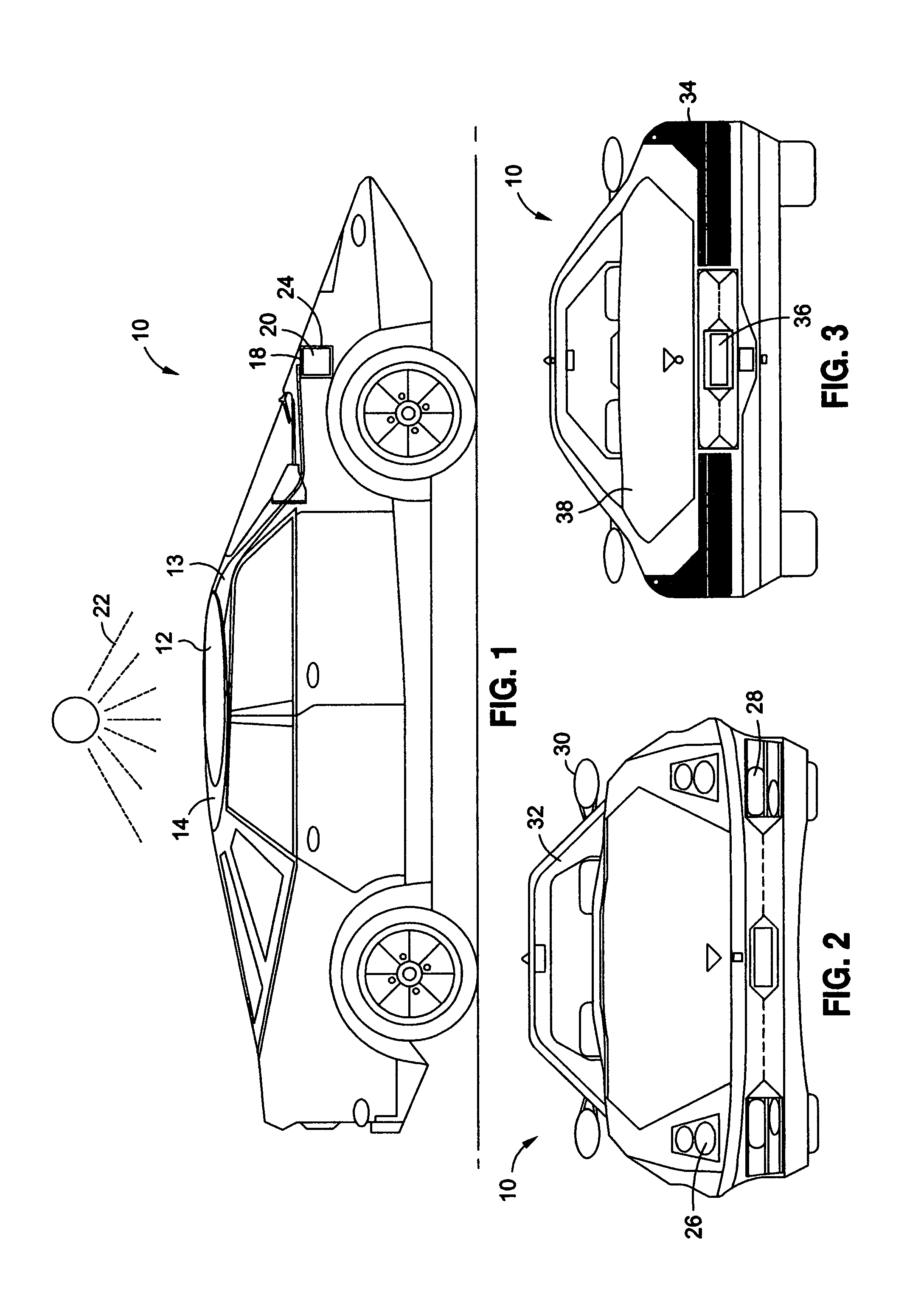 Solar powered engineless vehicle