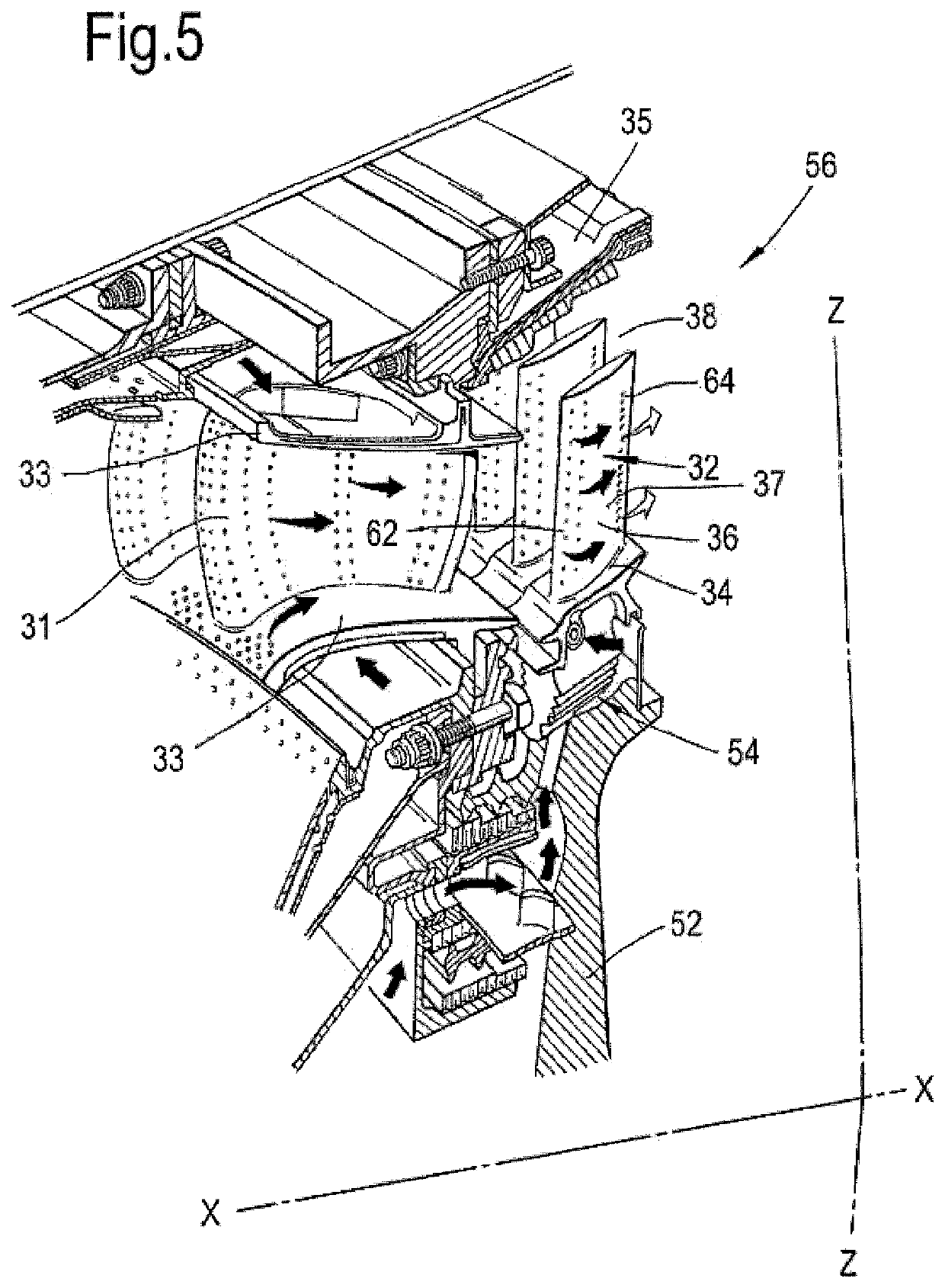 Turbine blade with tip overhang along suction side