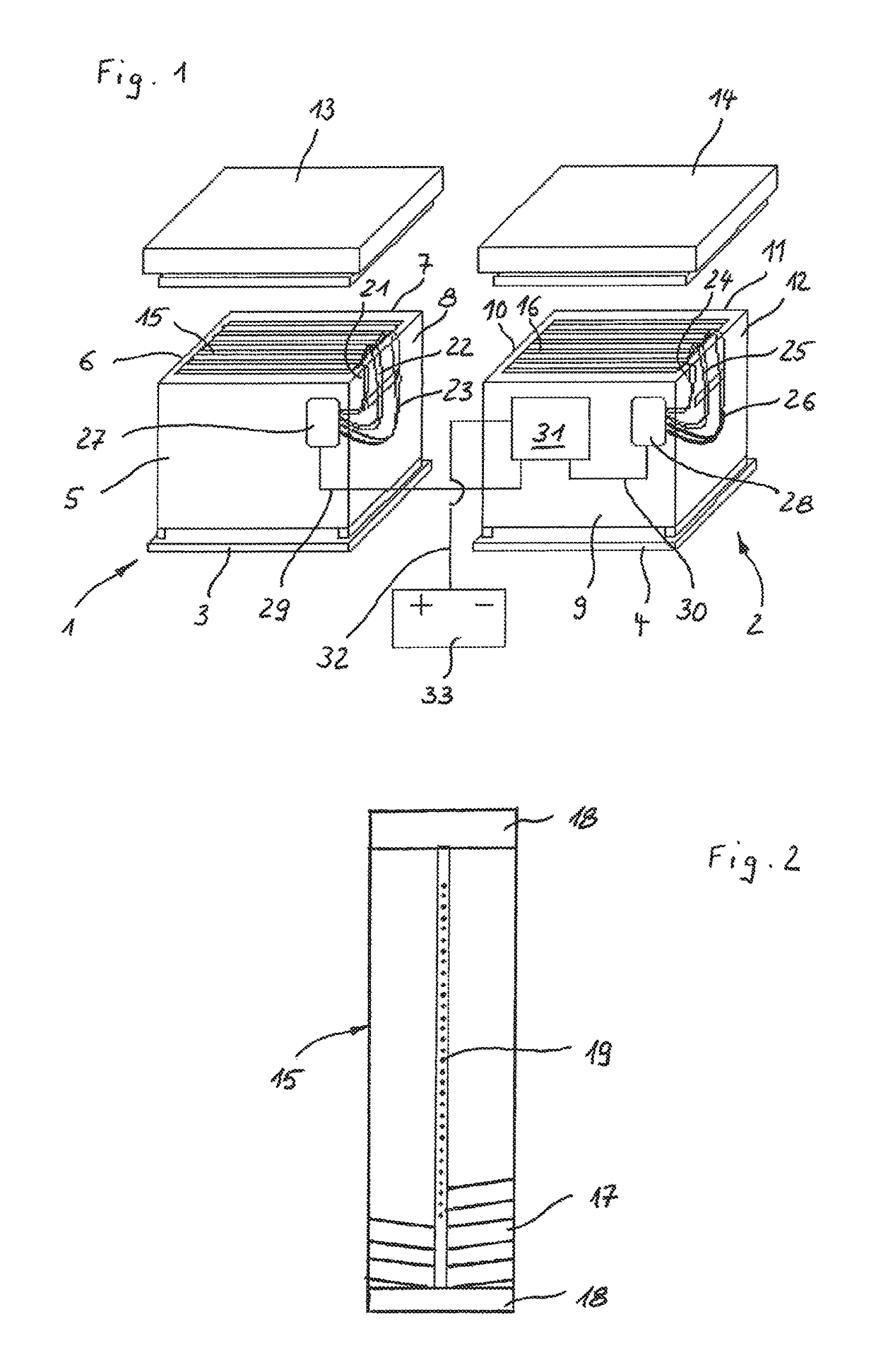 Device for combating the varroa mite in a bee brood