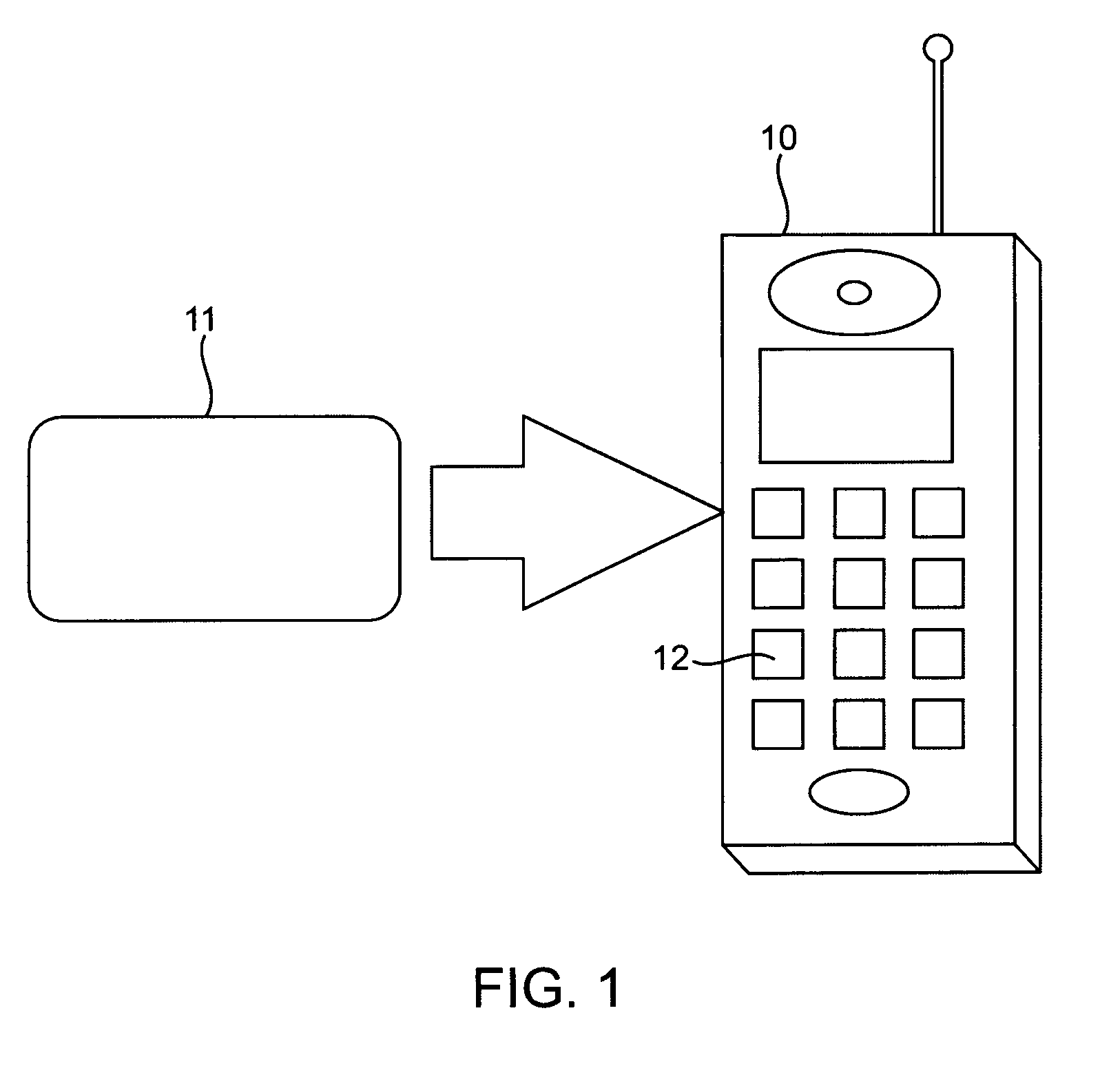 Cell phone feature for downloading information via a telecommunications network