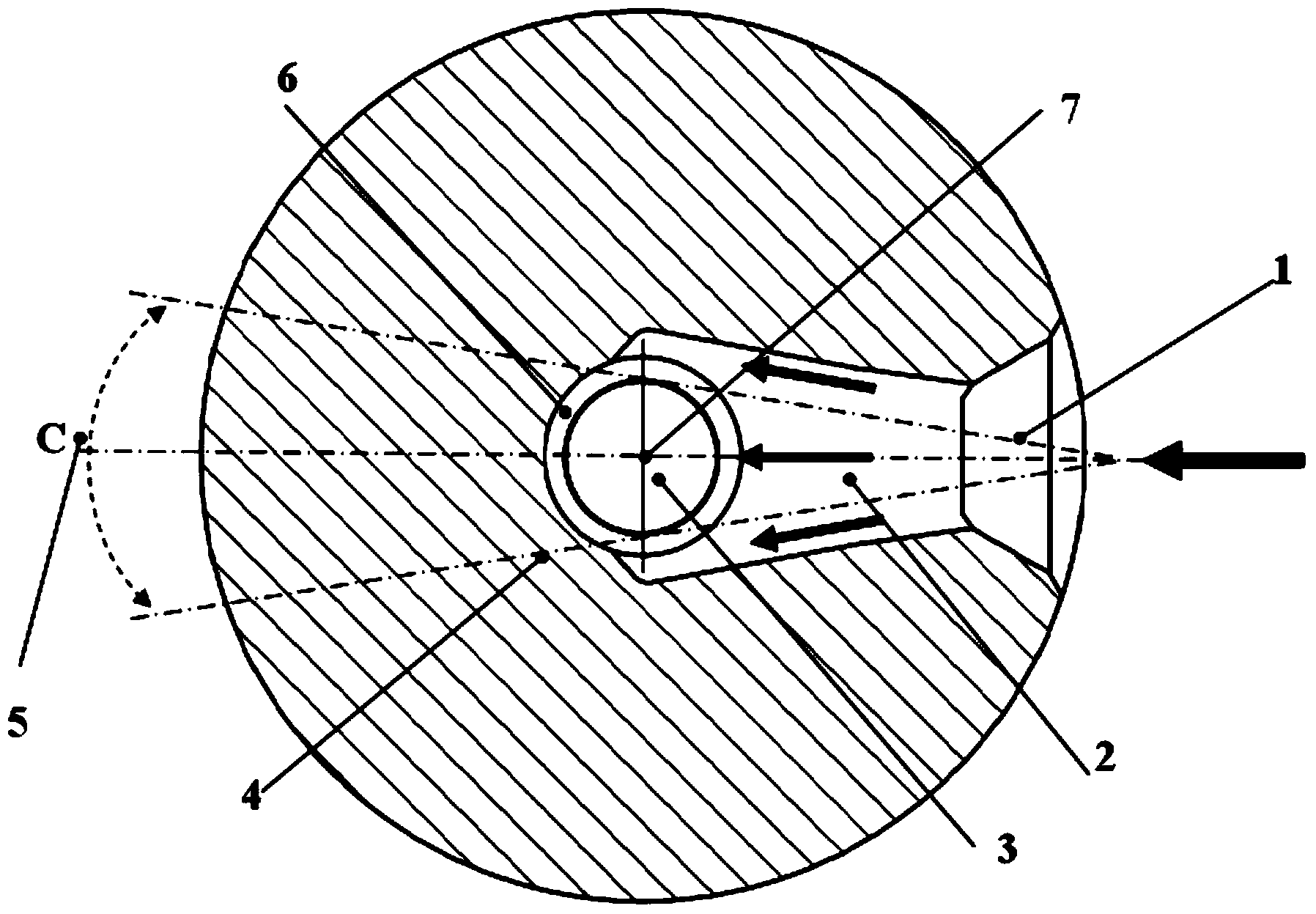 Oil inlet of common rail injector