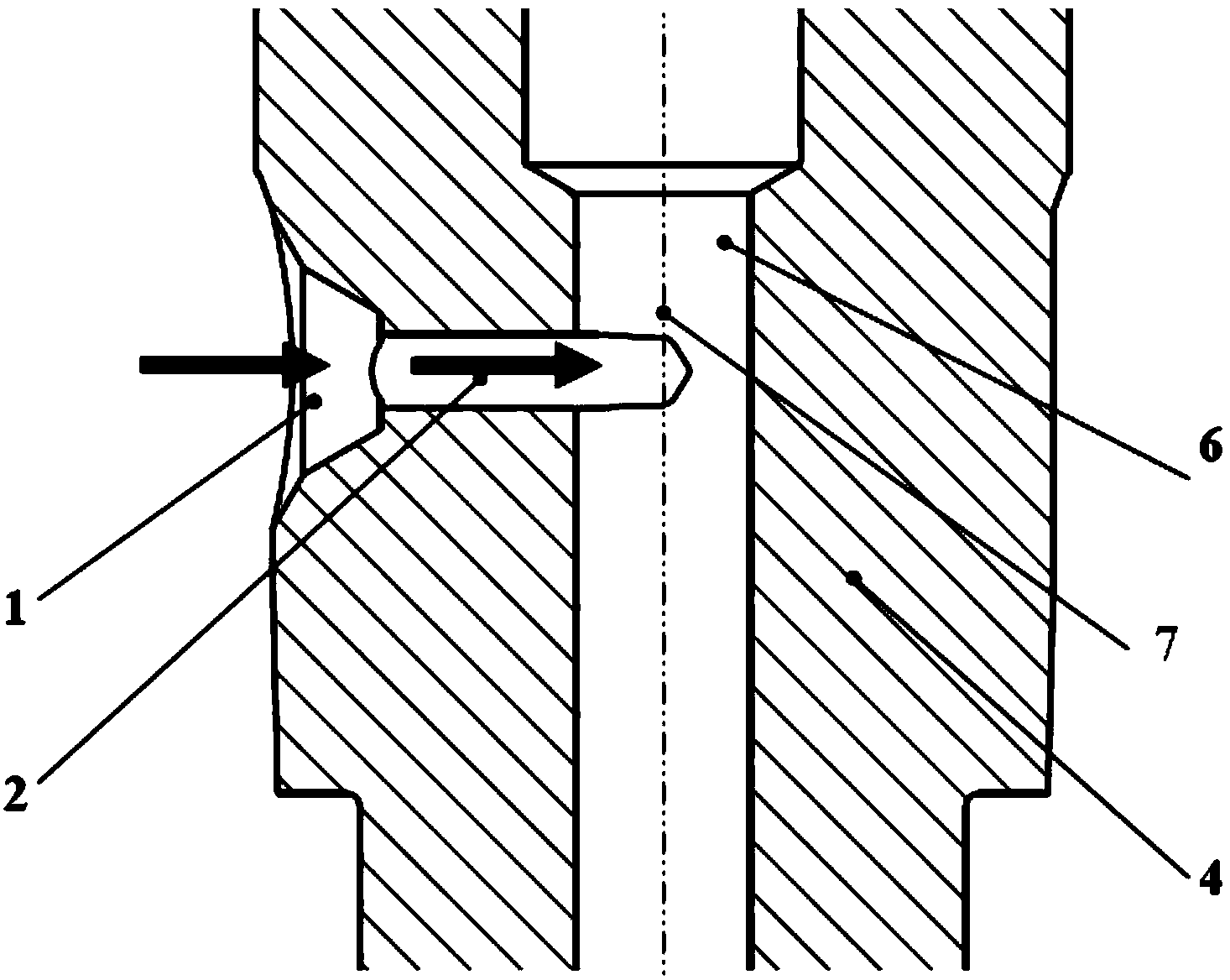 Oil inlet of common rail injector