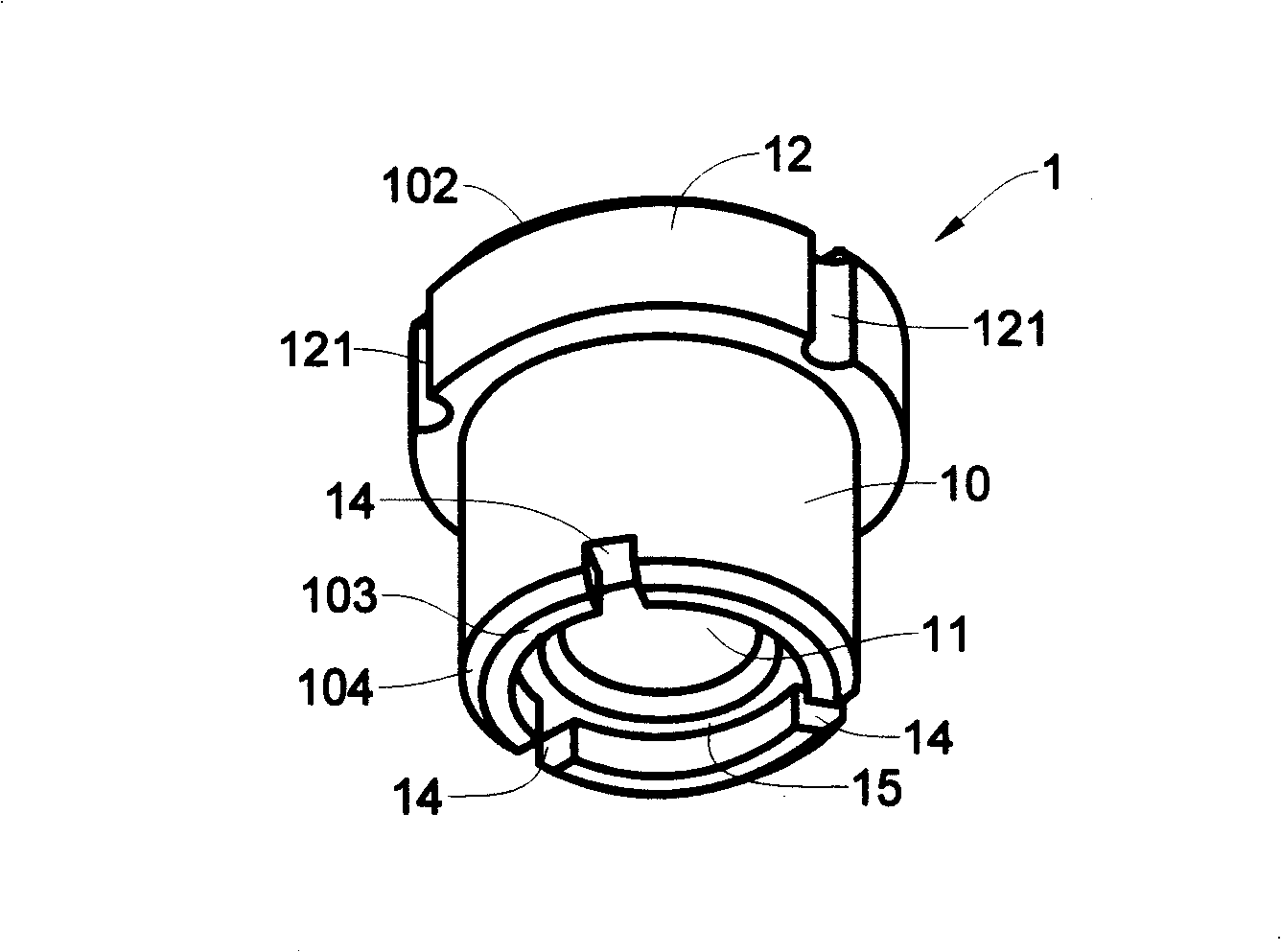 Oil-contained bearing