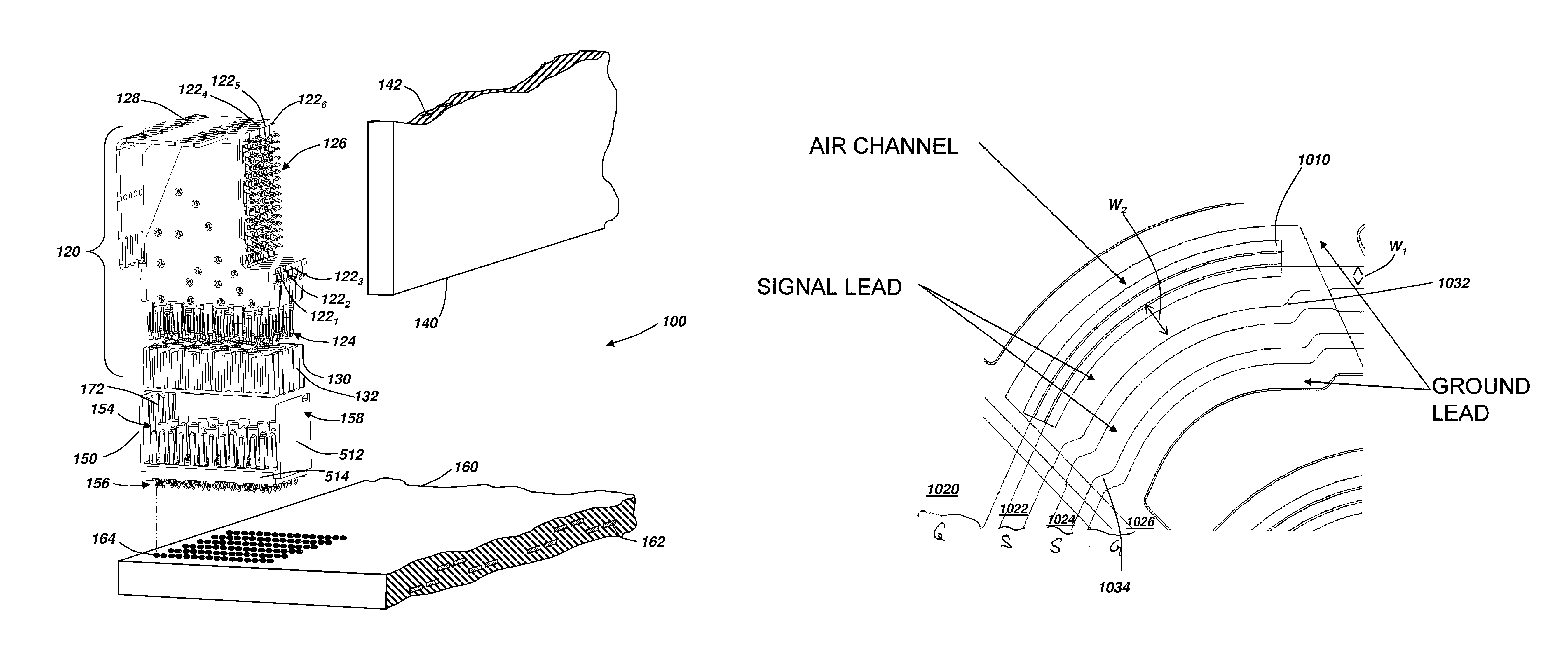 Differential electrical connector with improved skew control