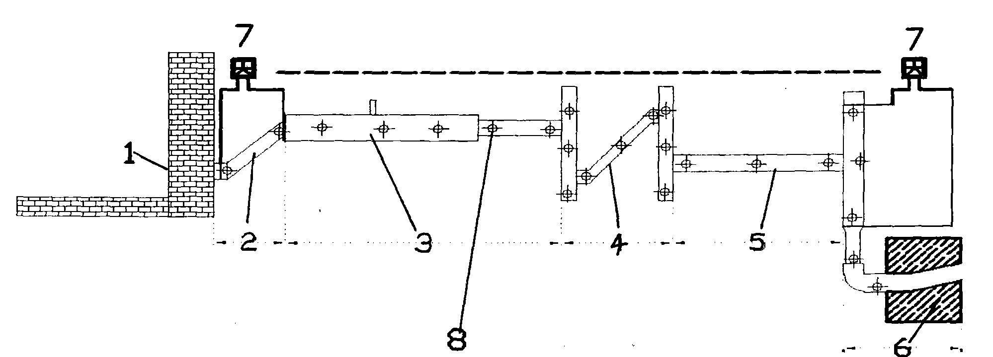 Heating equipment and process for noble metal stock path