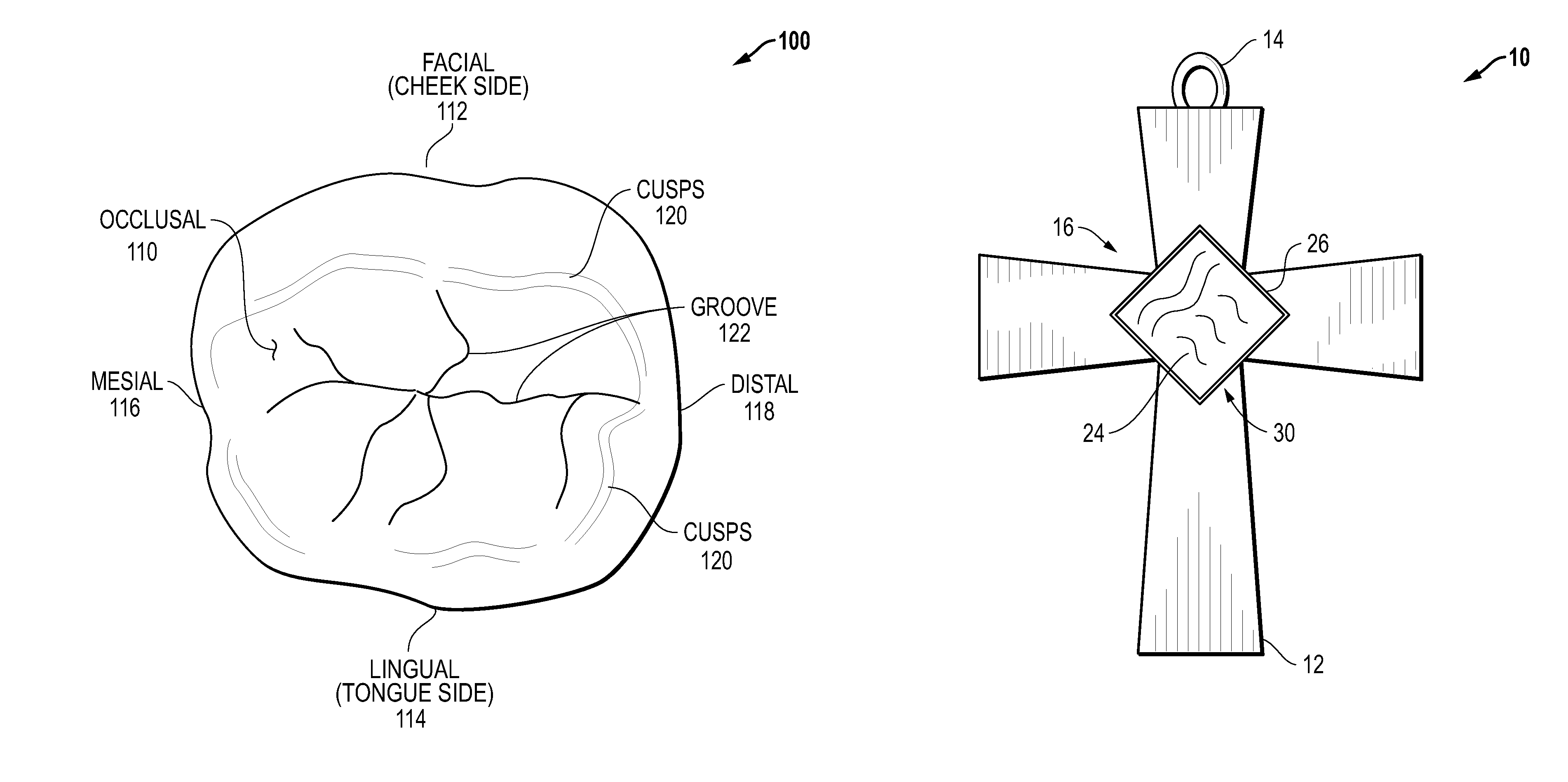 Deciduous teeth matrix jewelry and method of manufacture