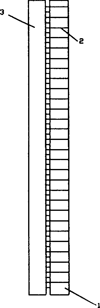 Bamboo wallpaper weaving method