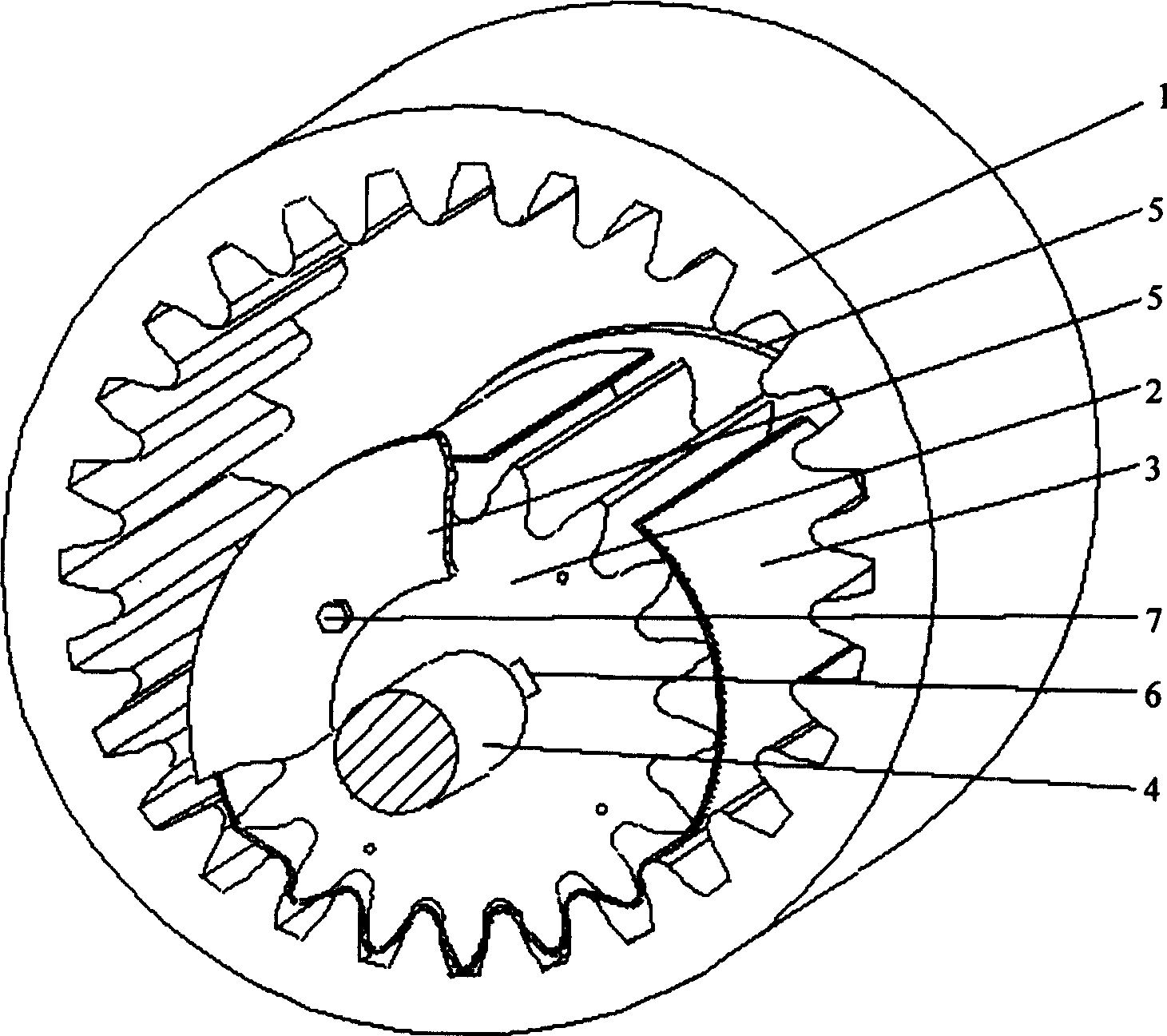 Gear transmission apparatus using flexible belts as engagement medium