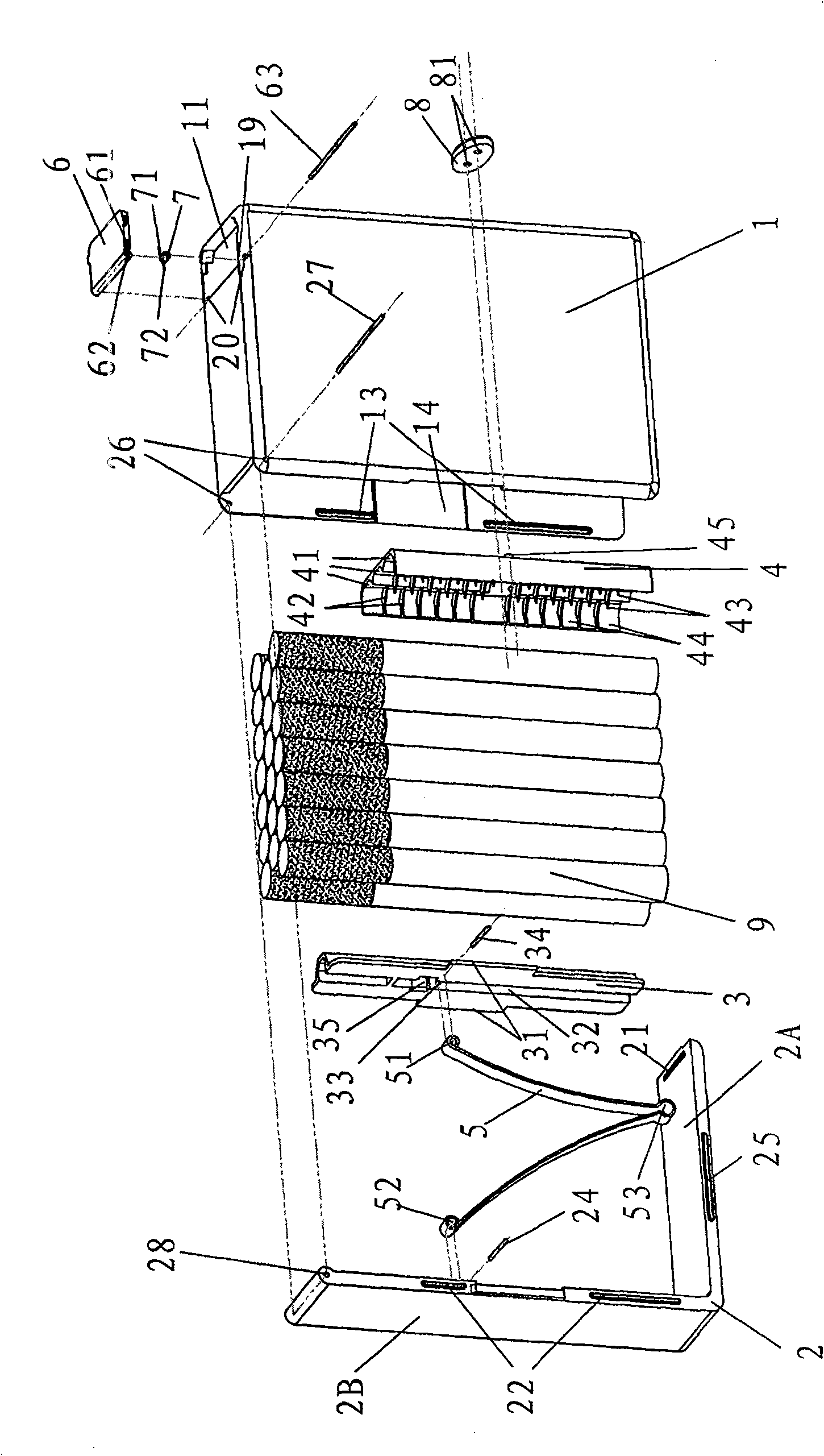 Automatic,controllable telescopic cigarette case