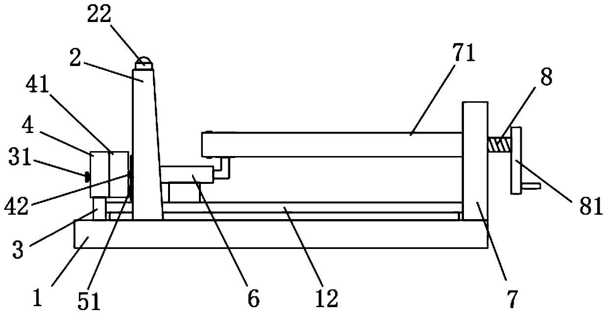 Adhesive force detection device for UV glue