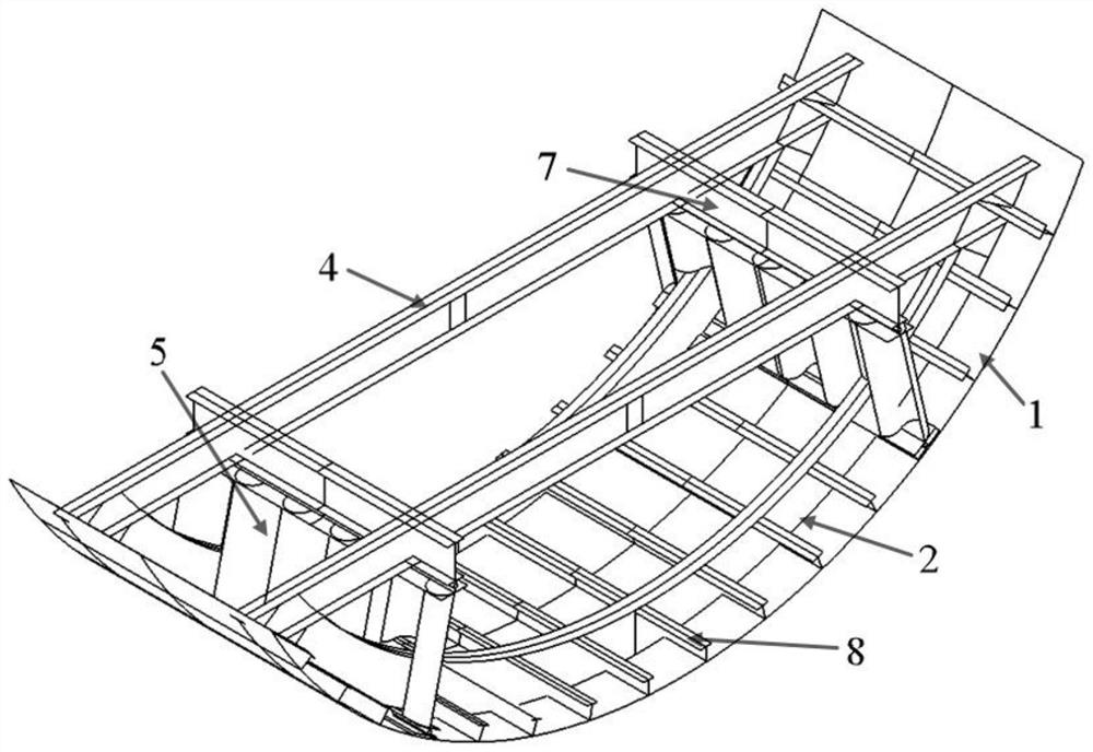 Aircraft structure and crashworthiness analysis method thereof