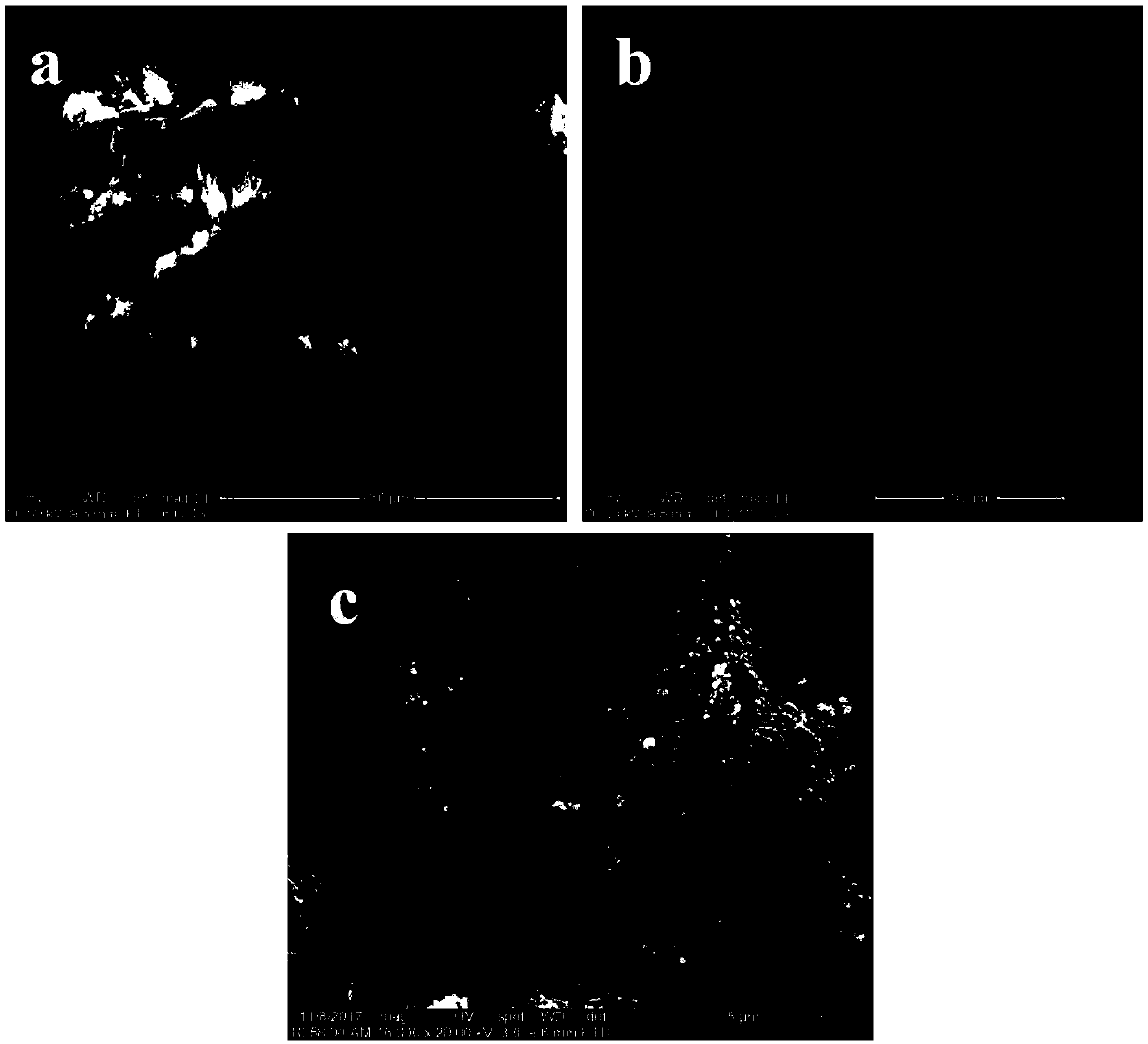 Preparation method and applications of magnetically modified loess adsorbent