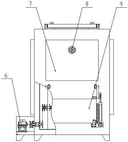 Vacuum mesh belt medicine moistening machine