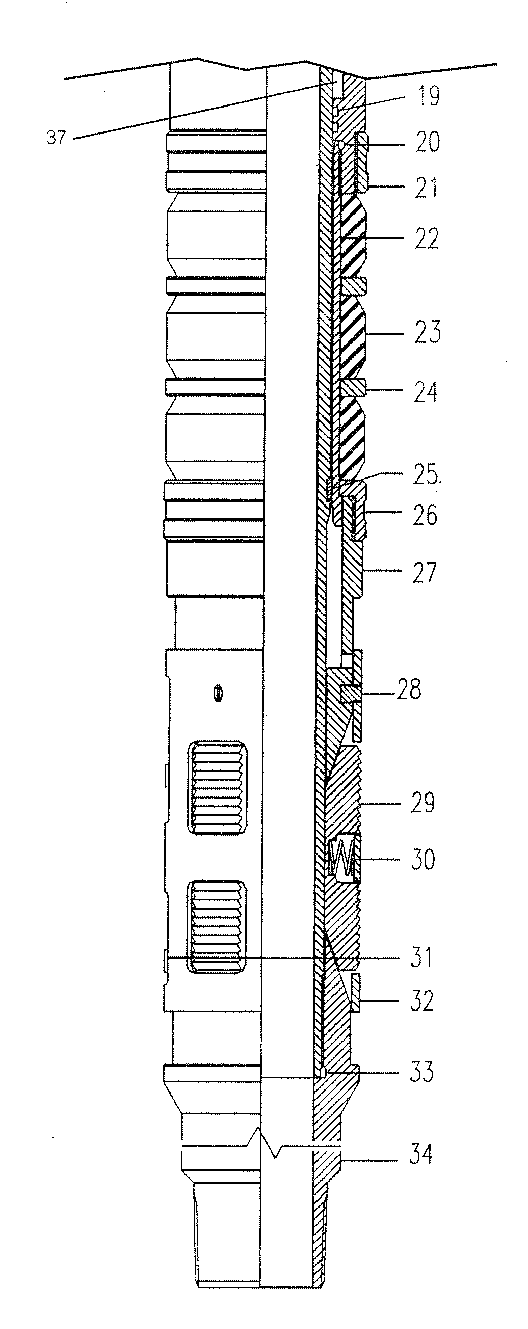 Hydraulic well packer