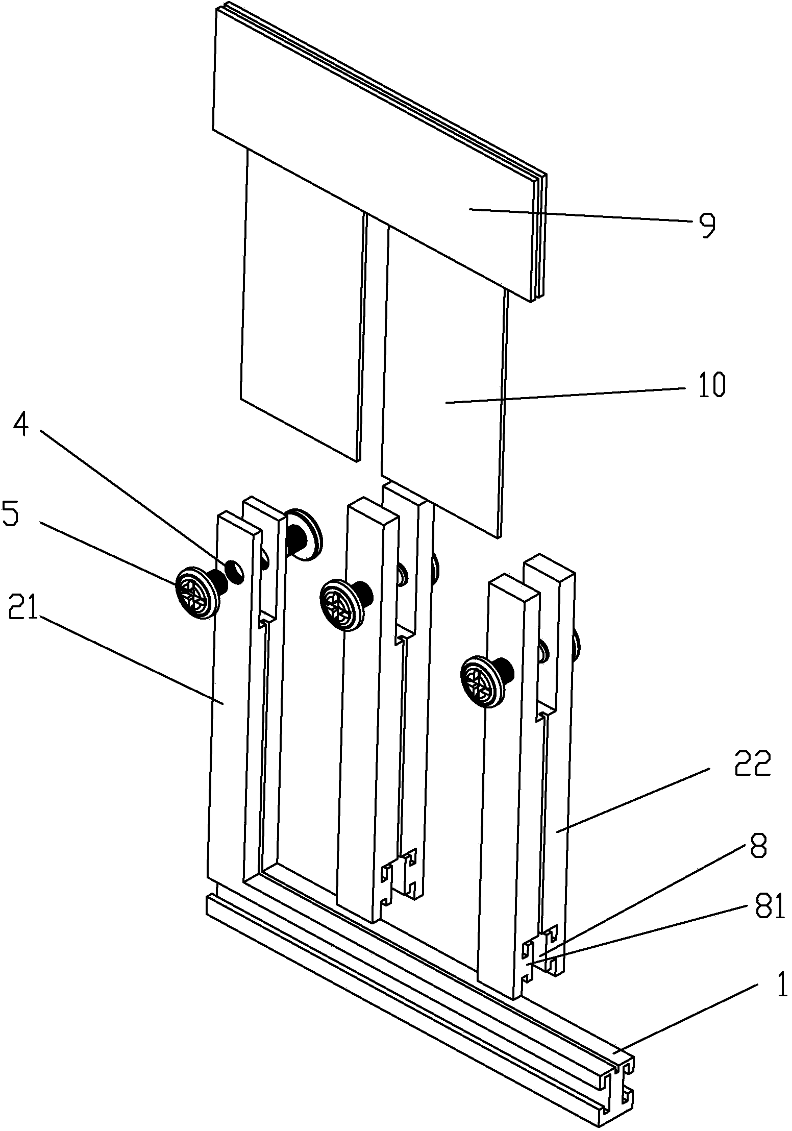 Ceramic circuit board clamp used for electroplating