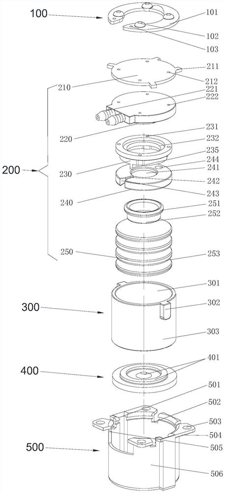 Washing machine foot and washing machine with automatic leveling function