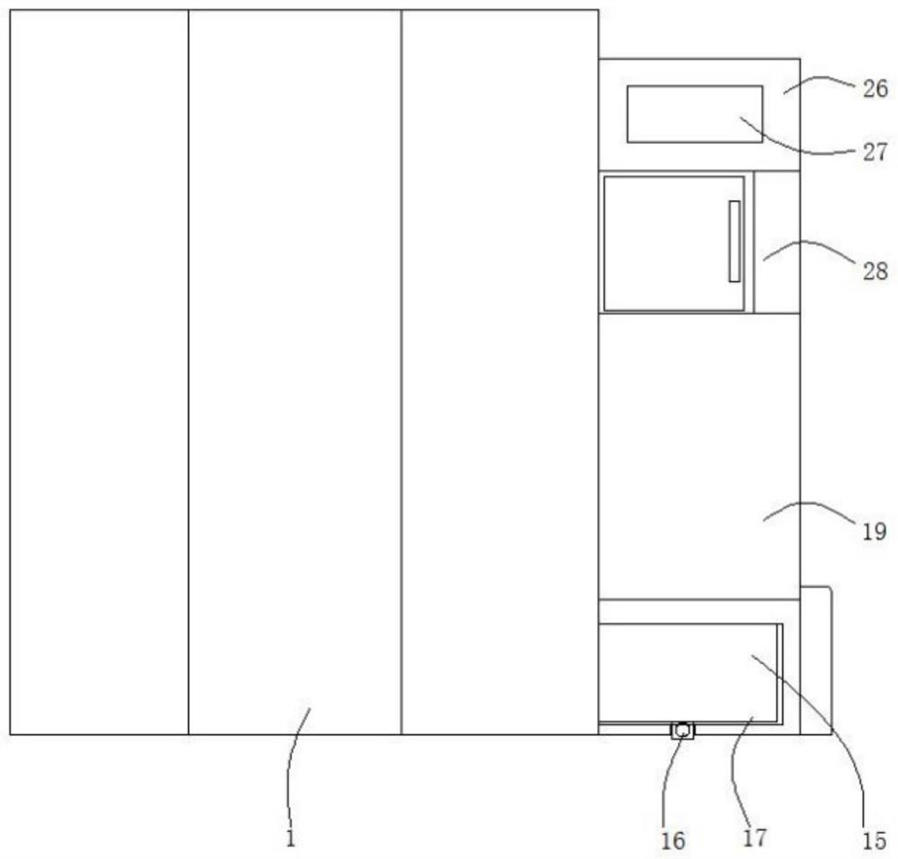 A kind of intelligent access shoe cabinet and control method thereof