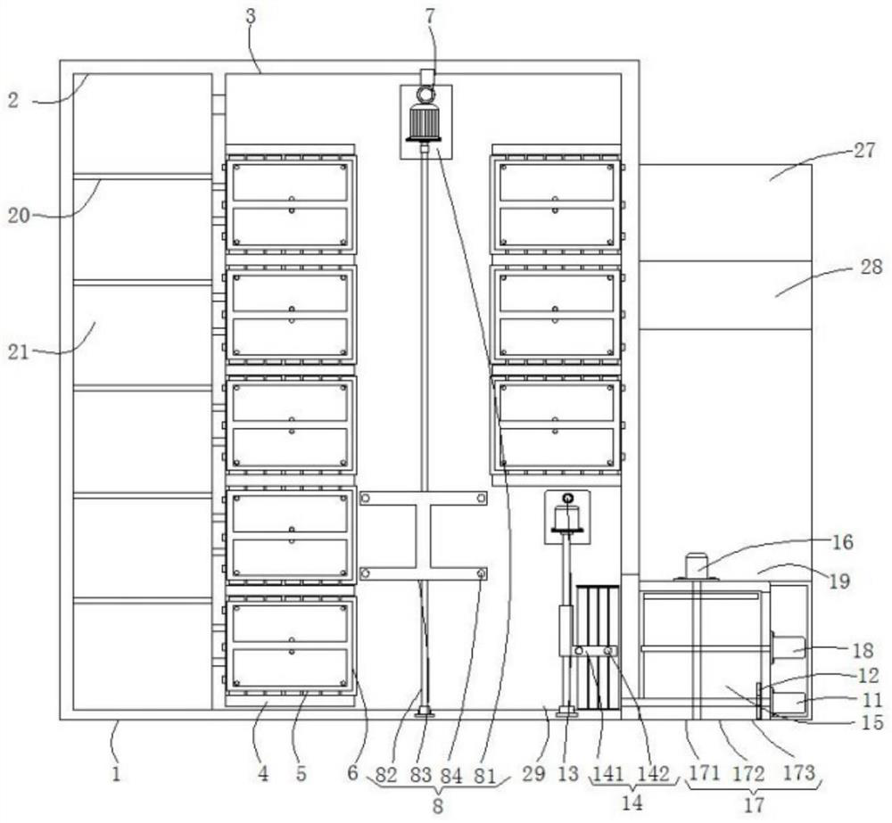 A kind of intelligent access shoe cabinet and control method thereof