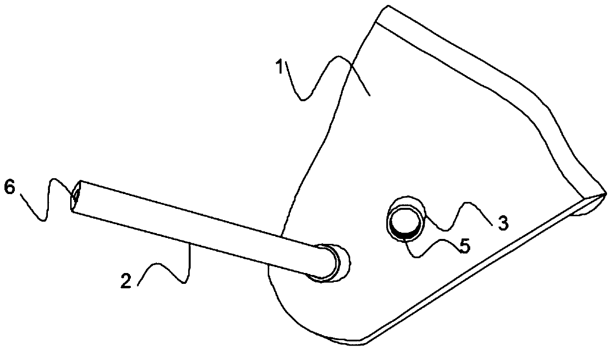 Screw-locking sacroiliac joint screw placement auxiliary device