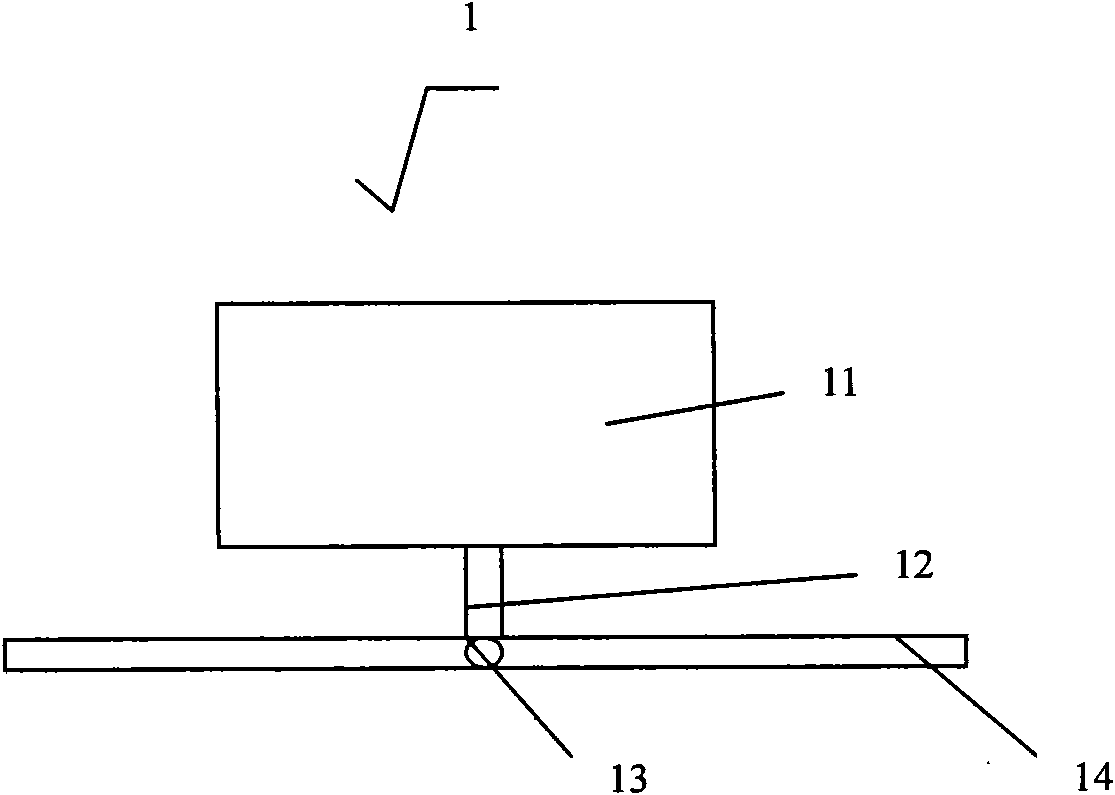 Static measurement deflector