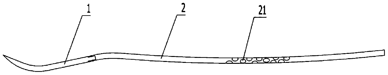 Breast abscess puncture and drainage device