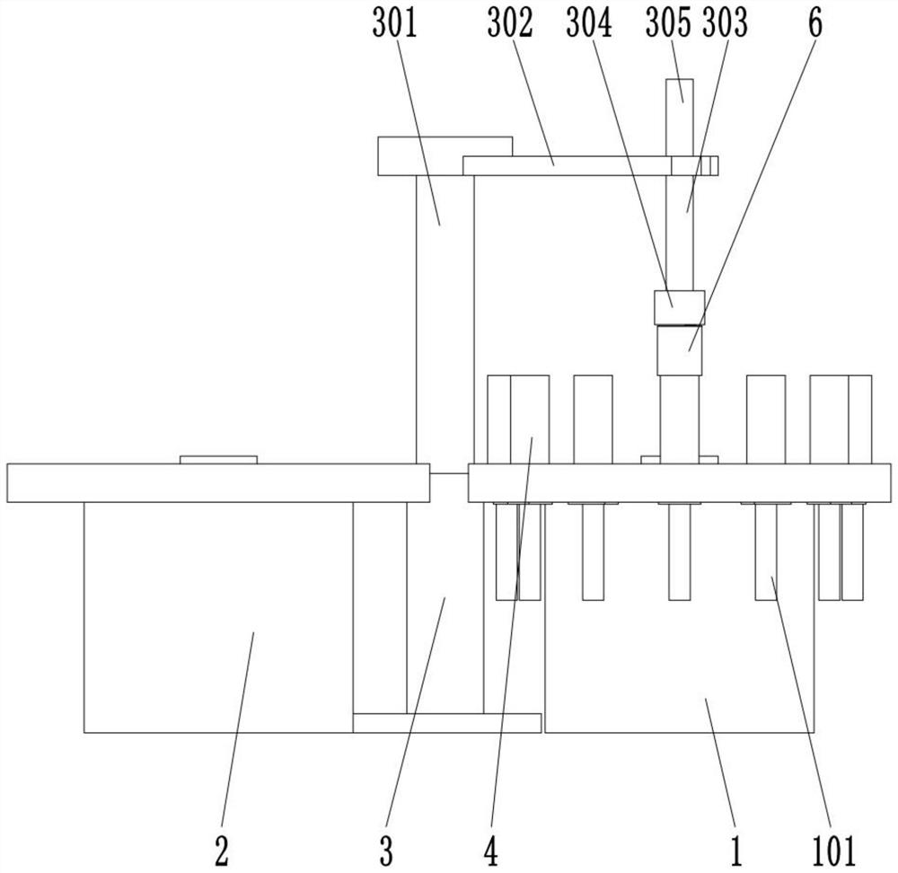 Piston assembly equipment for vacuum bottle