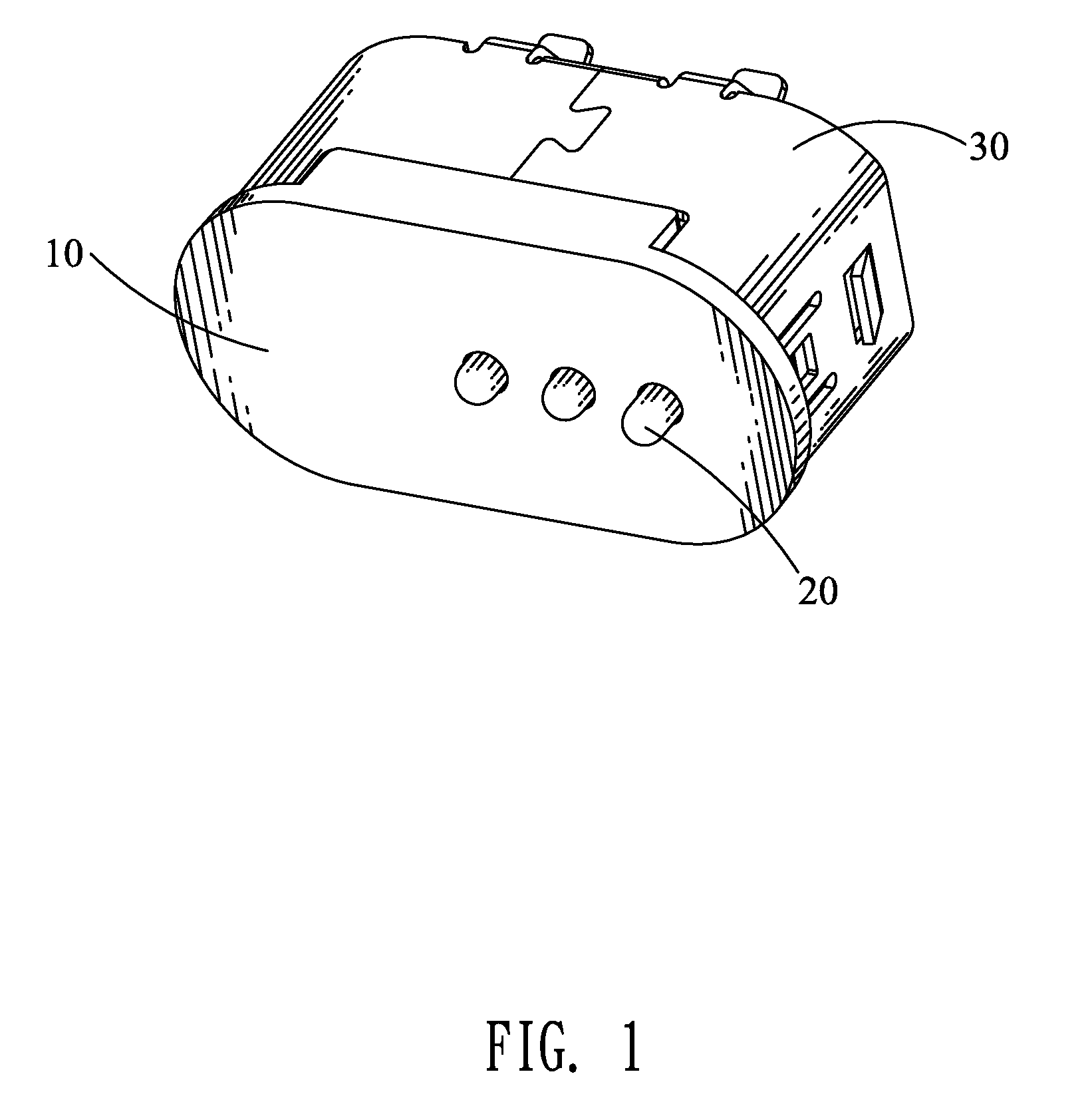 Electric connector adapted for connecting with a mated connector by virtue of magnetic attraction