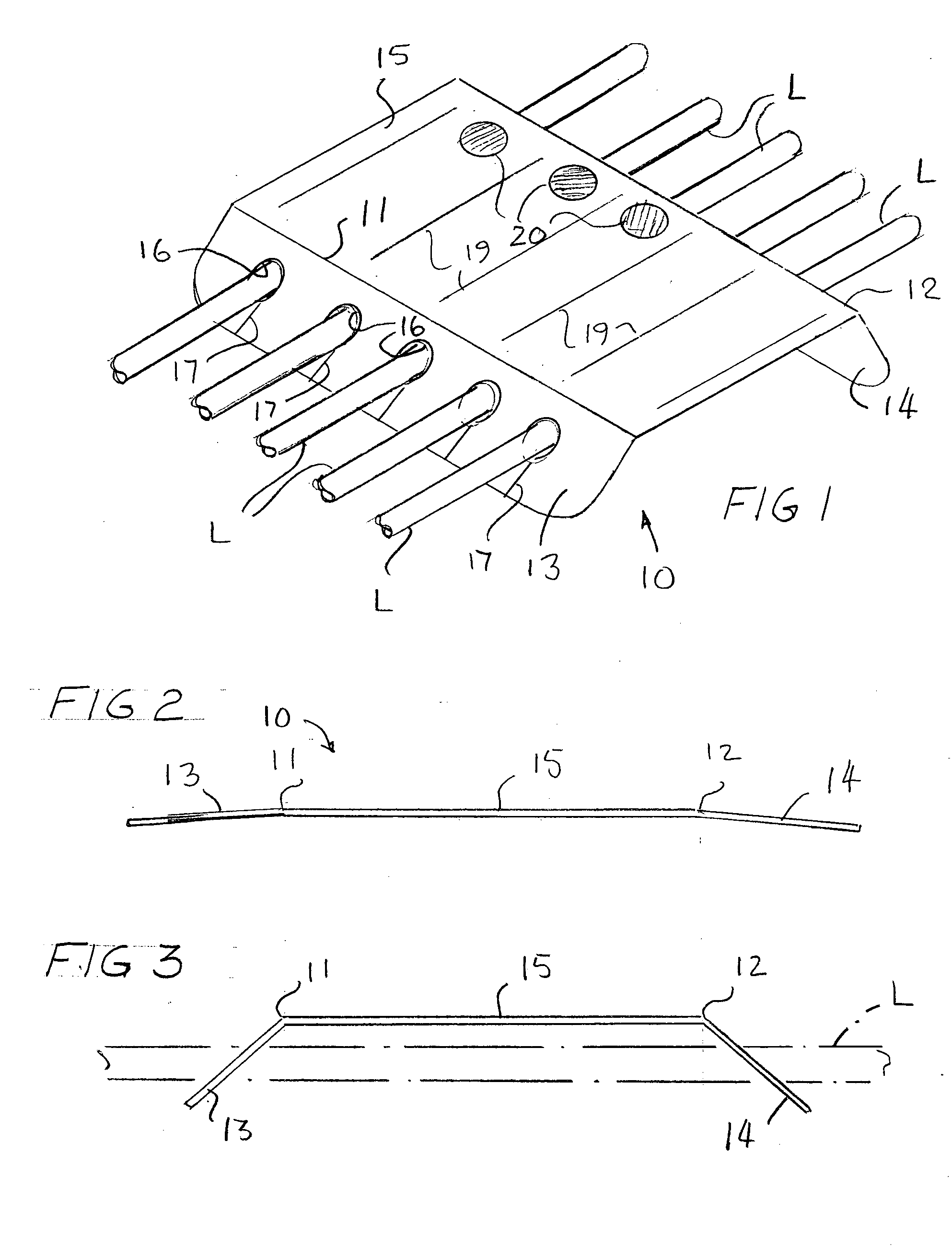 Intravenous line holder