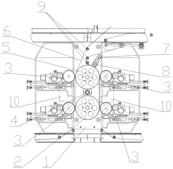 Planetary printing machine