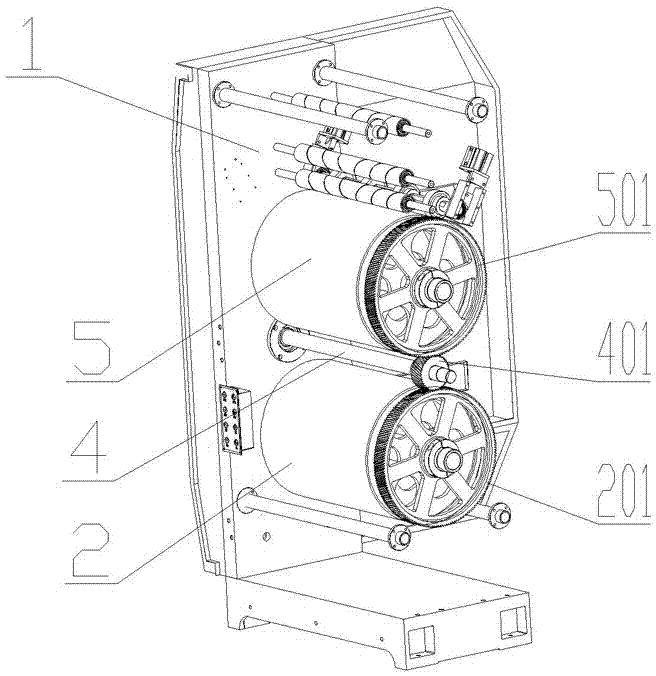 Planetary printing machine