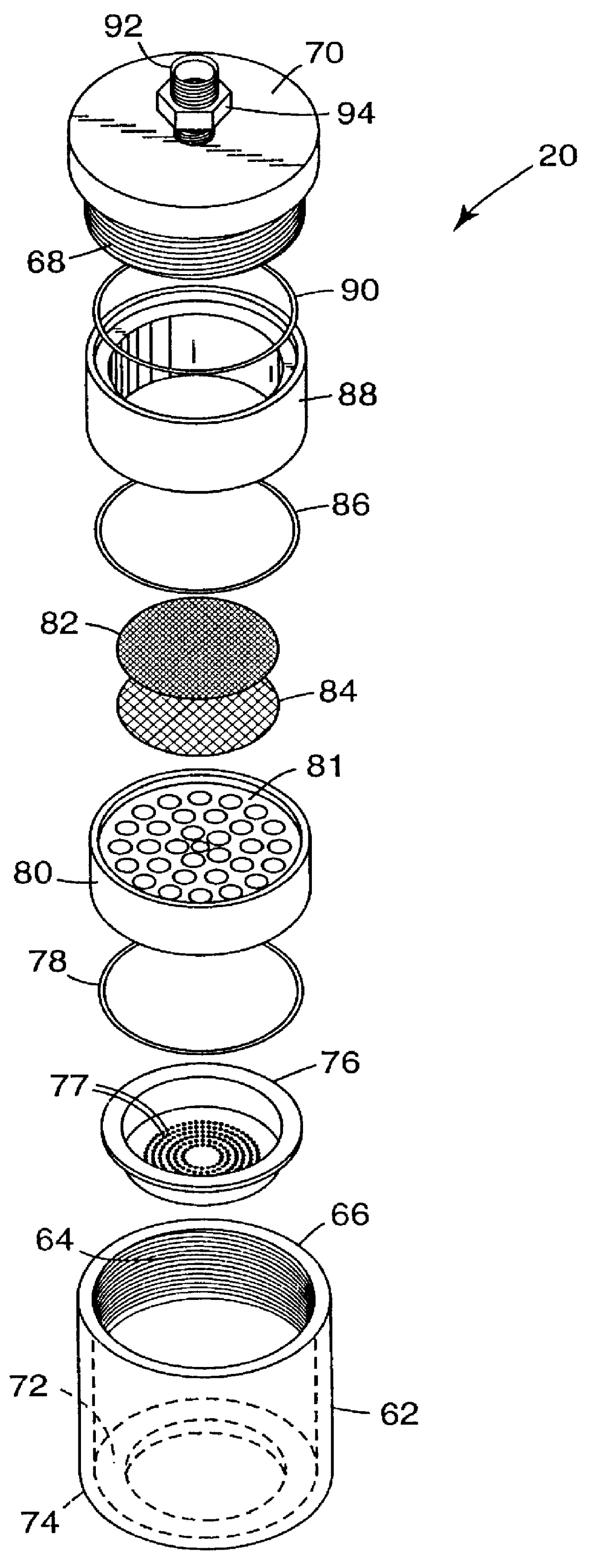 Process for removing impurities from polymers