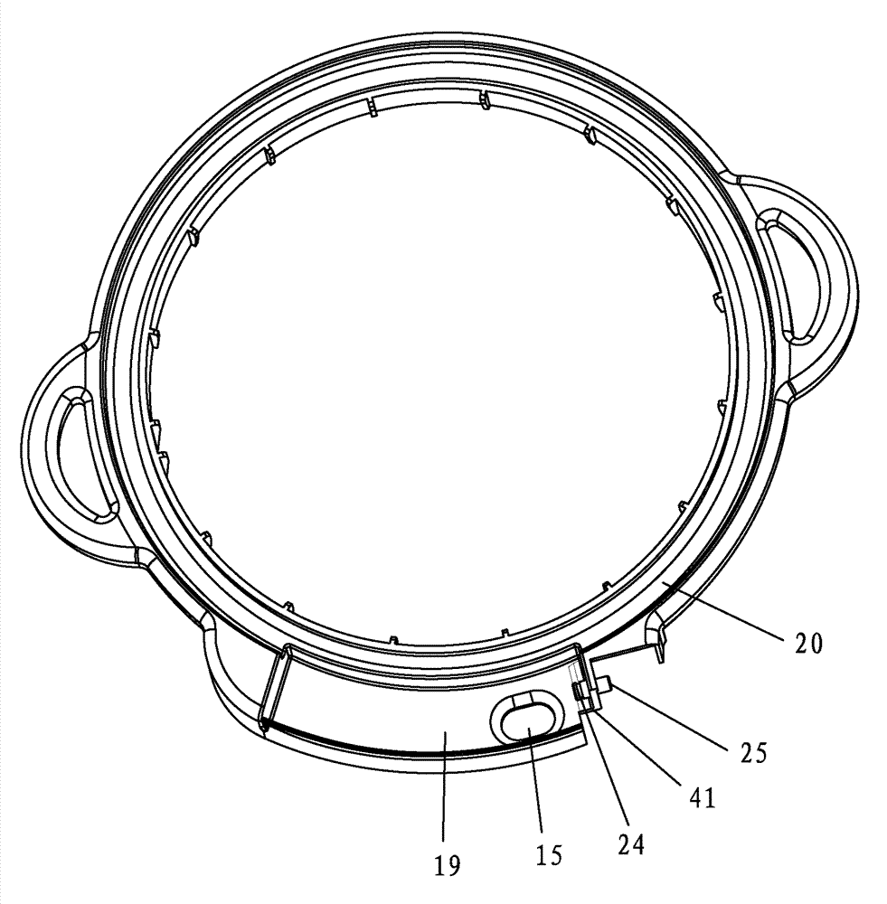 Electric pressure cooker with rapid pressure relief function