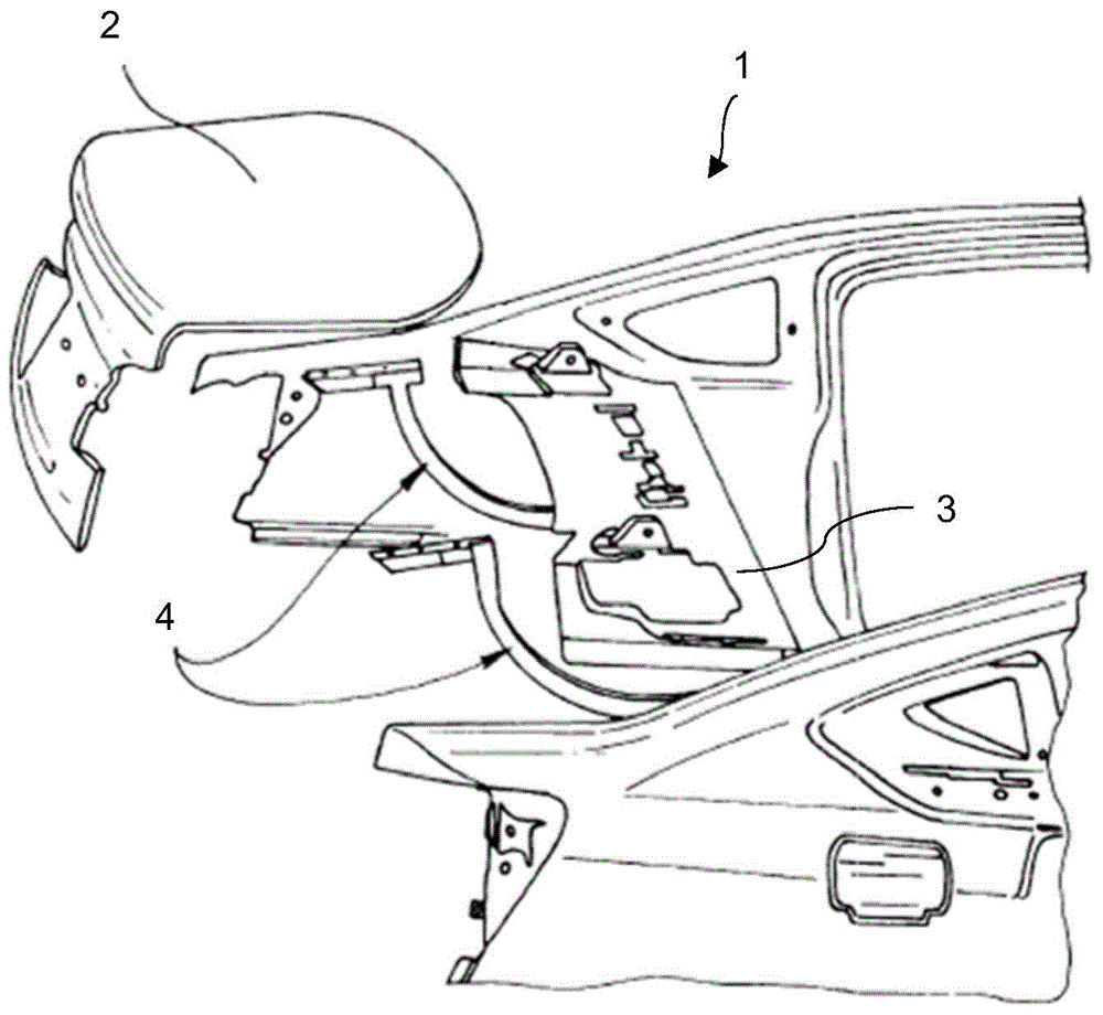 Hinge device for vehicle trunk opening system