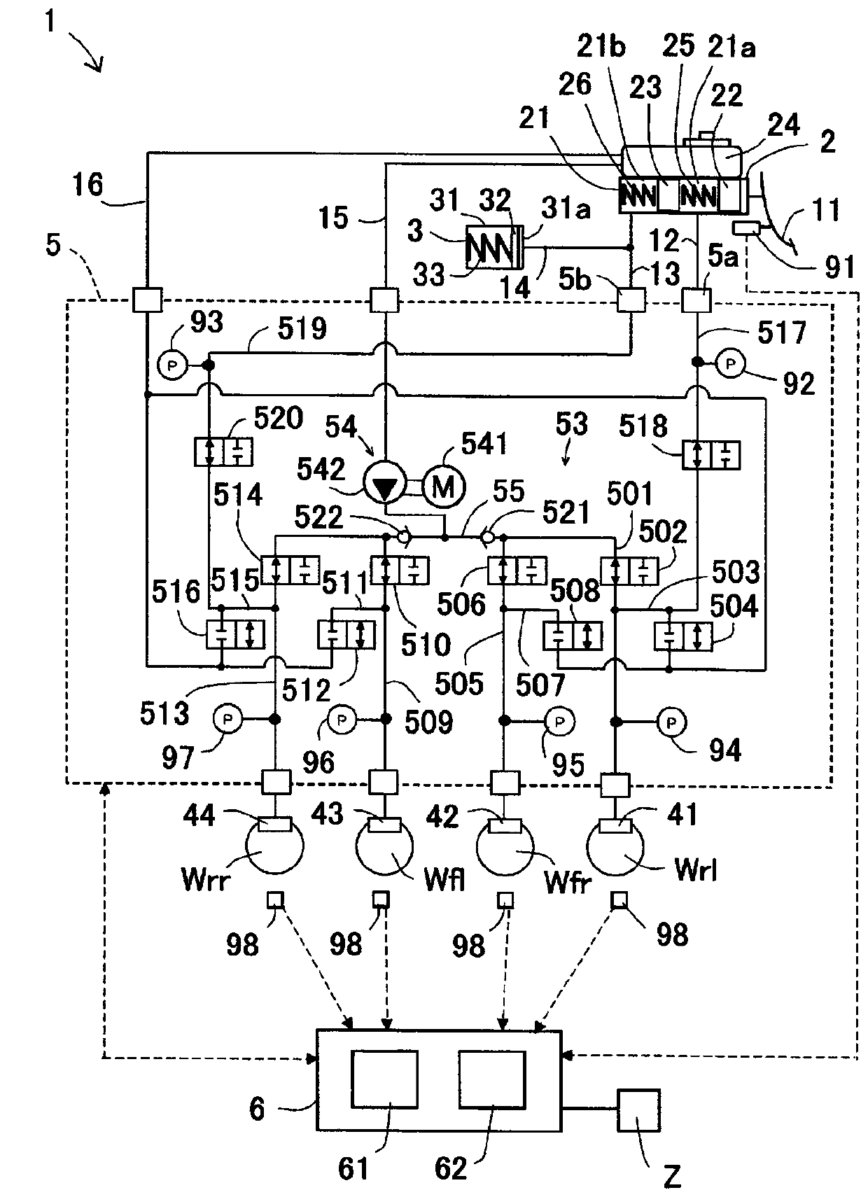 Vehicle braking device