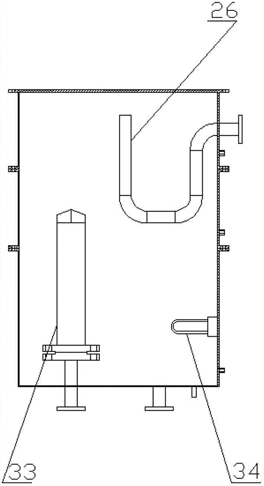 Condensation heat-transfer experiment device capable of realizing coupling of natural circulation and forced circulation