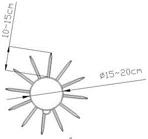 Alga increment raft frame