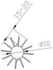 Alga increment raft frame