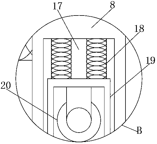 Piston facilitating demounting