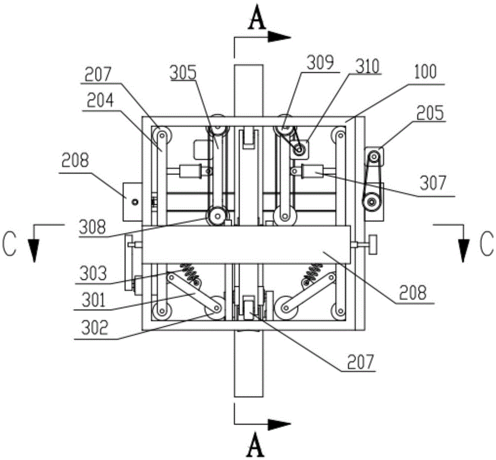 A cable climbing robot