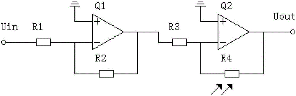 Automatic gain control circuit based on photoresistor