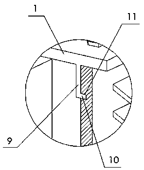 High-cooling bus duct and preparation method thereof