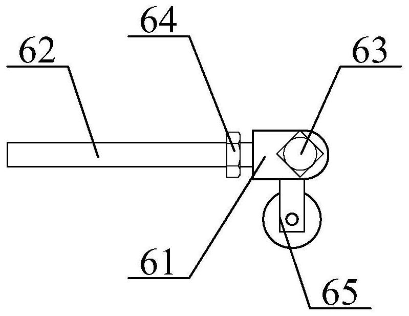 Welding device for post-cast strip closing-up net construction