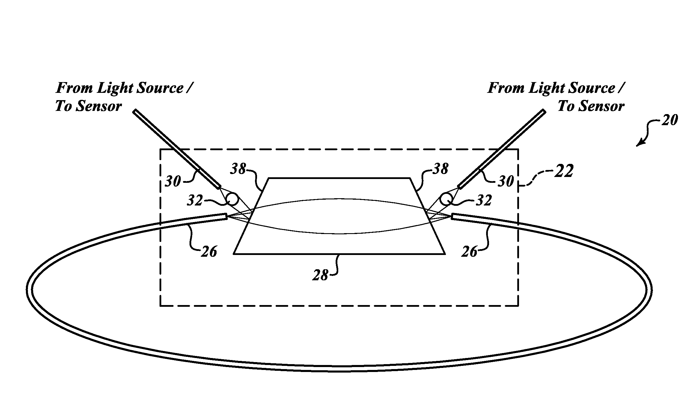 Micro-optics photonic bandgap fiber coupler