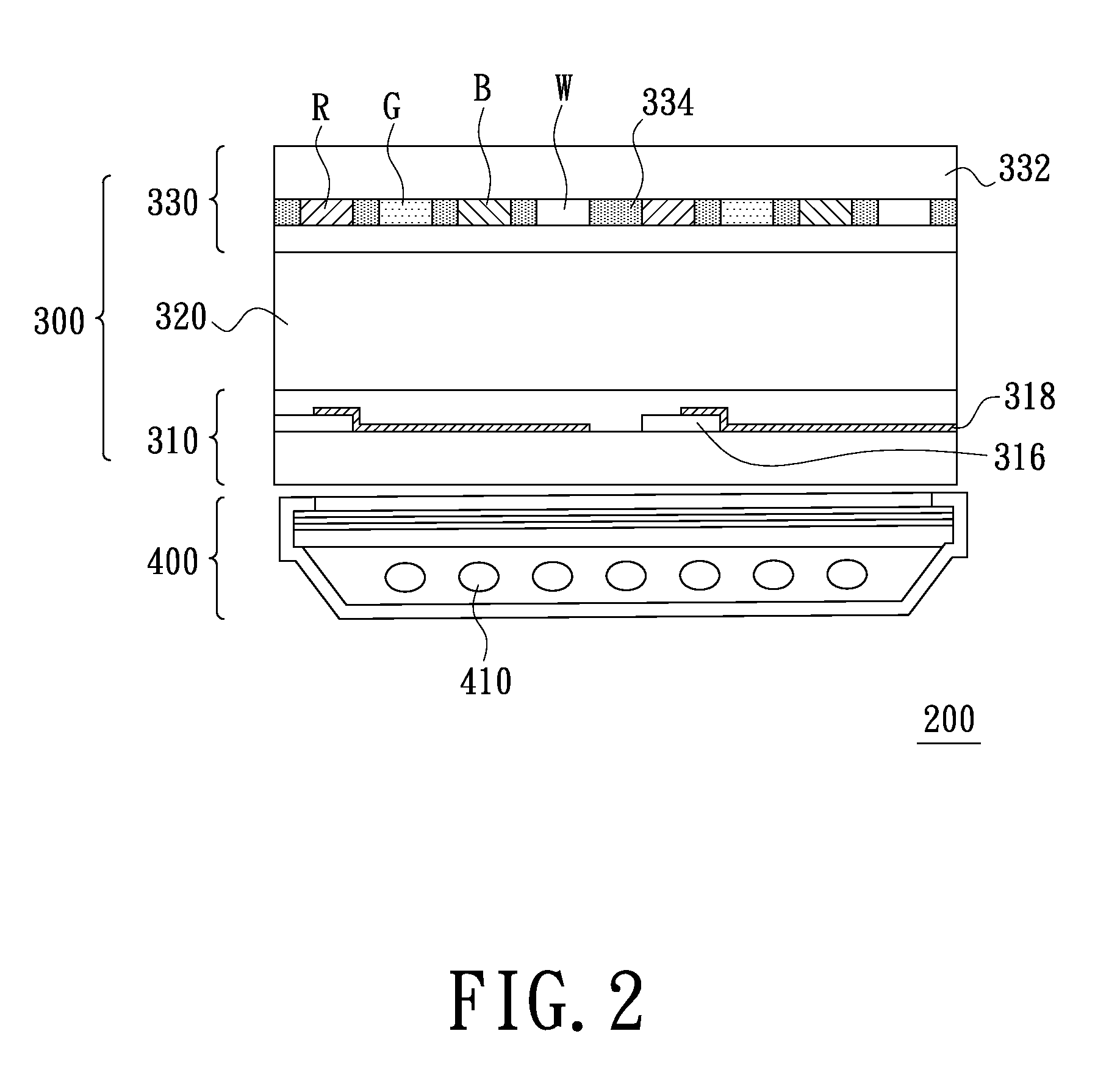 Display device and display panel and color filter thereof