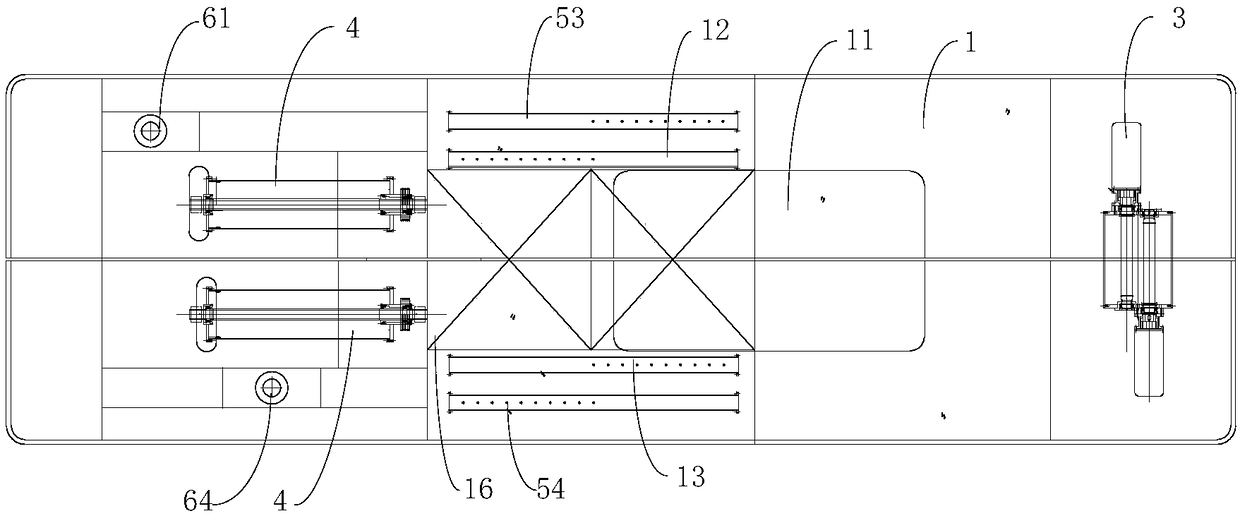 Dredging and sludge drying ship