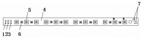 Novel LED surface light source structure