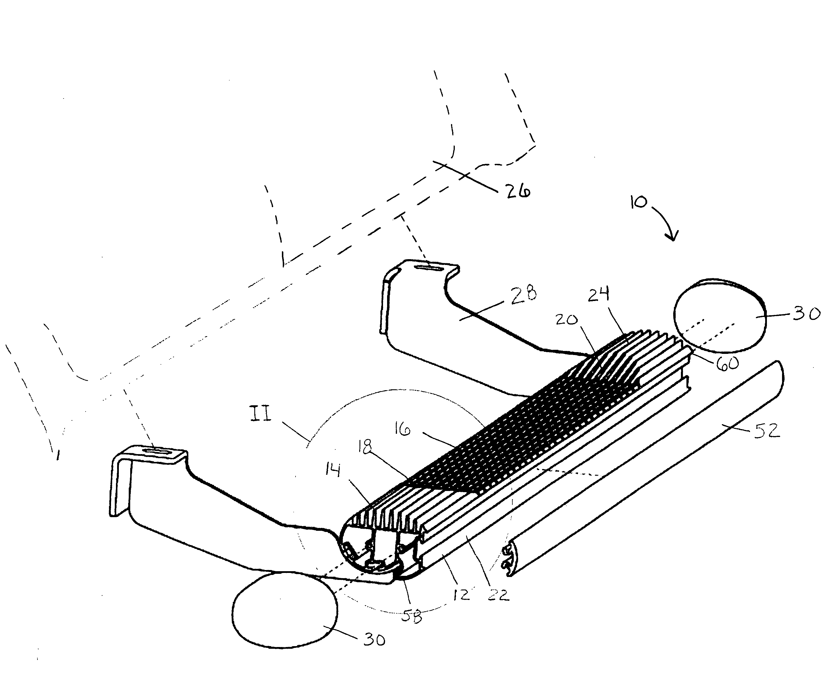 Vehicle step tube